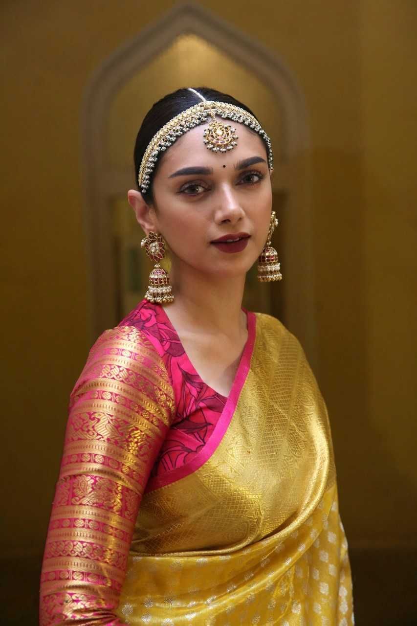 Aditi Rao Hydari Latest Saree Photos