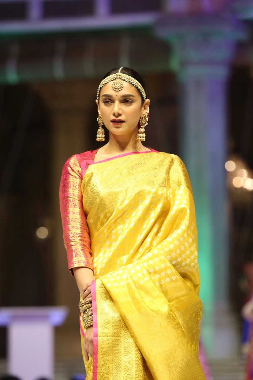 Aditi Rao Hydari Latest Saree Photos