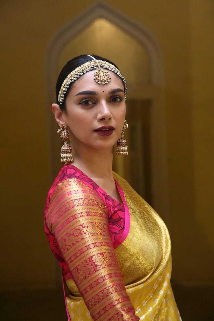 Aditi Rao Hydari Latest Saree Photos