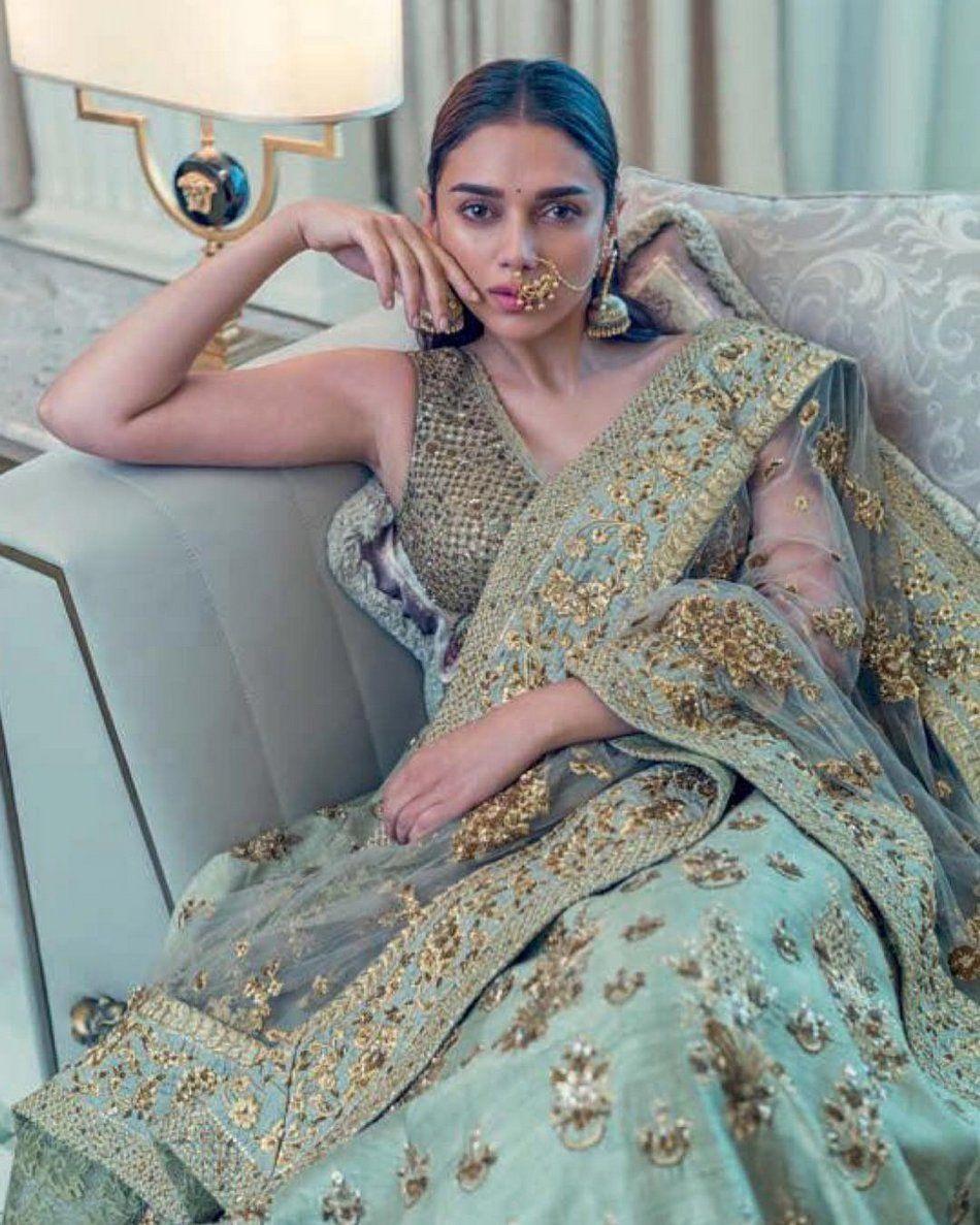 Aditi Rao Hydari poses for Khush Wedding Photos