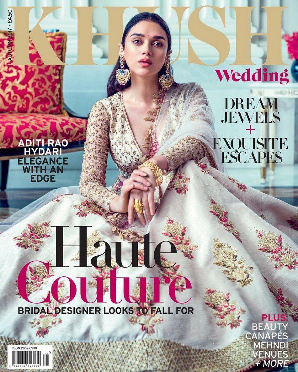 Aditi Rao Hydari poses for Khush Wedding Photos