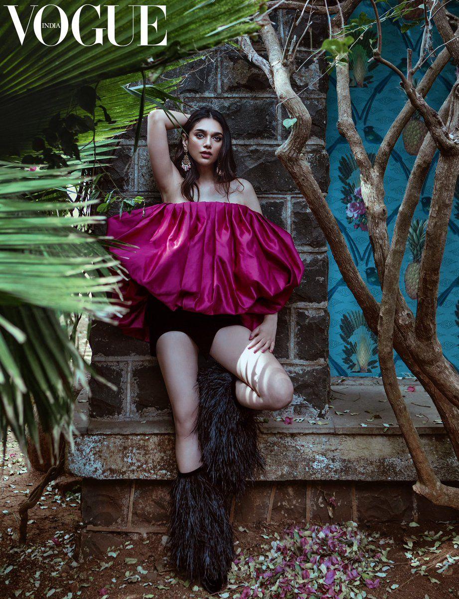 Aditi Rao Hydari poses for Vogue PhotoShoot Stills