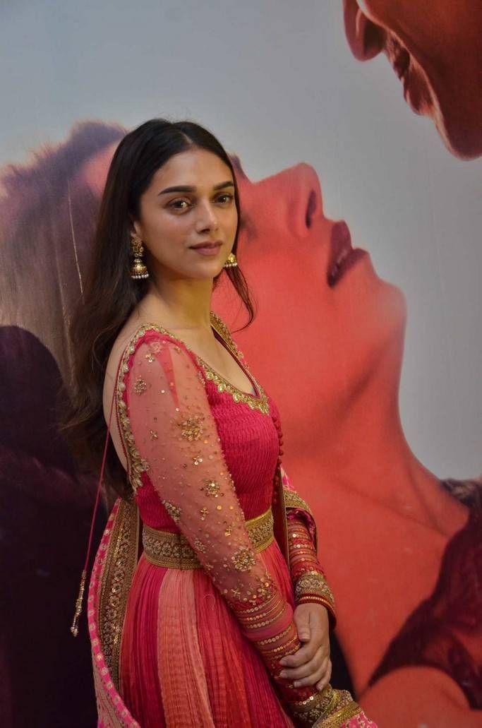 Aditi Rao Stills At Kaatru Veliyidai Audio Launch
