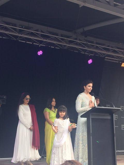 Aishwarya Rai Bachchan & Aaradhya at IFFM 2017 Photos