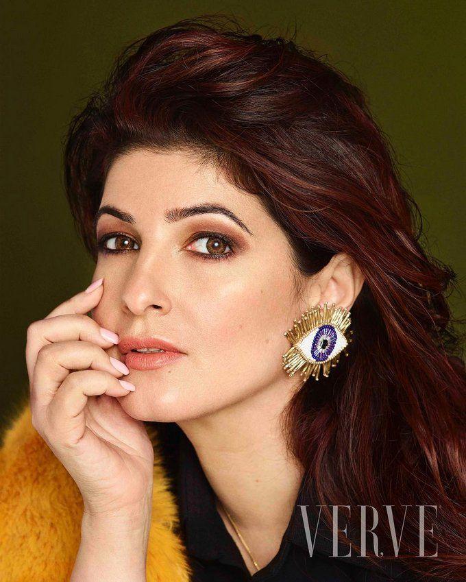 Akshay Kumar's wife Twinkle Khanna poses for Verve Stills