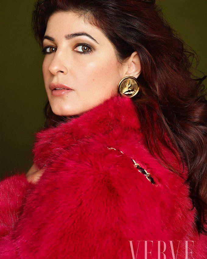 Akshay Kumar's wife Twinkle Khanna poses for Verve Stills