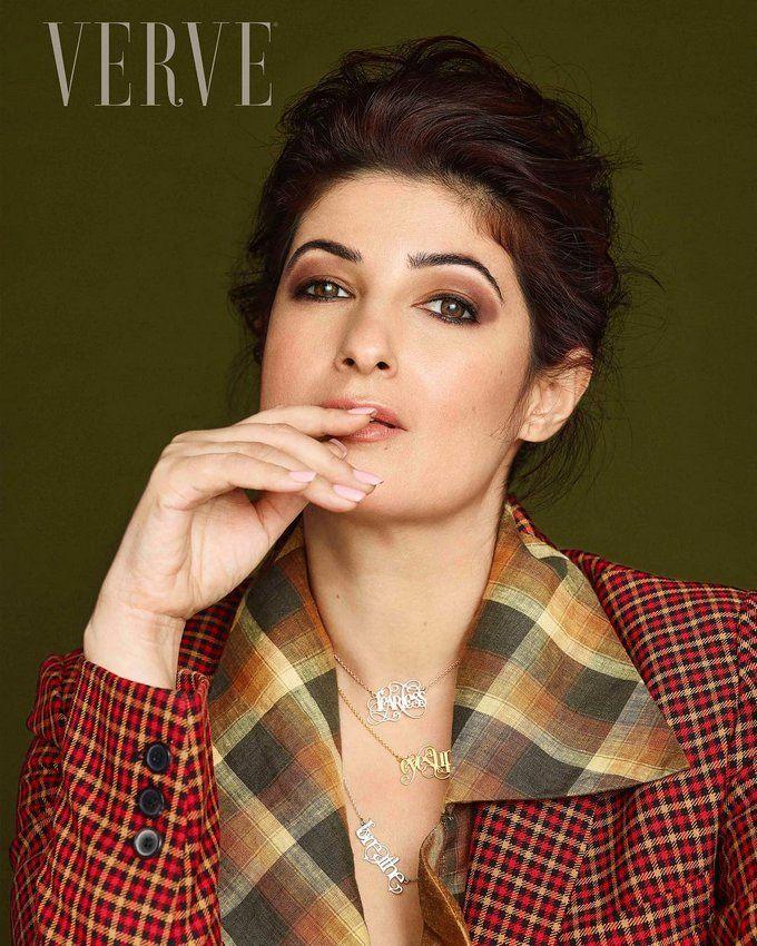 Akshay Kumar's wife Twinkle Khanna poses for Verve Stills