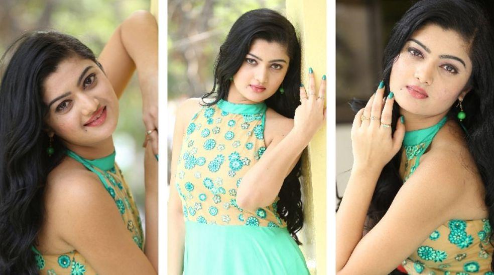 Akshitha Stills At Satya Gang Movie Press Meet