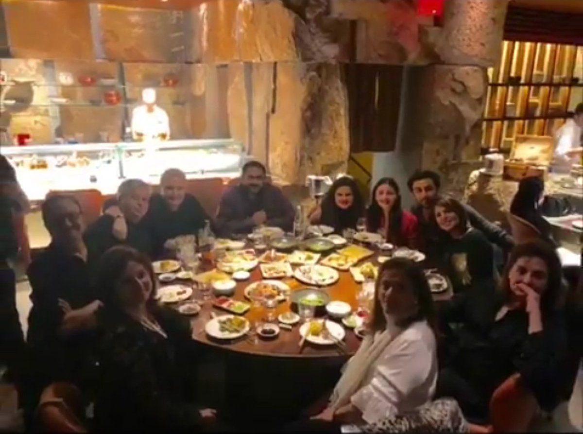 Alia Bhatt Spends a time with Ranbir's family
