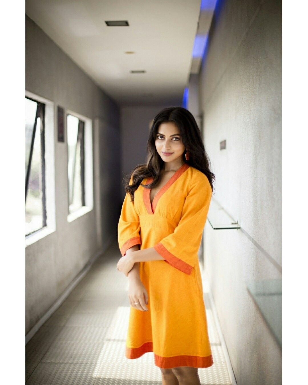 Amala Paul in Yellow Photoshoot