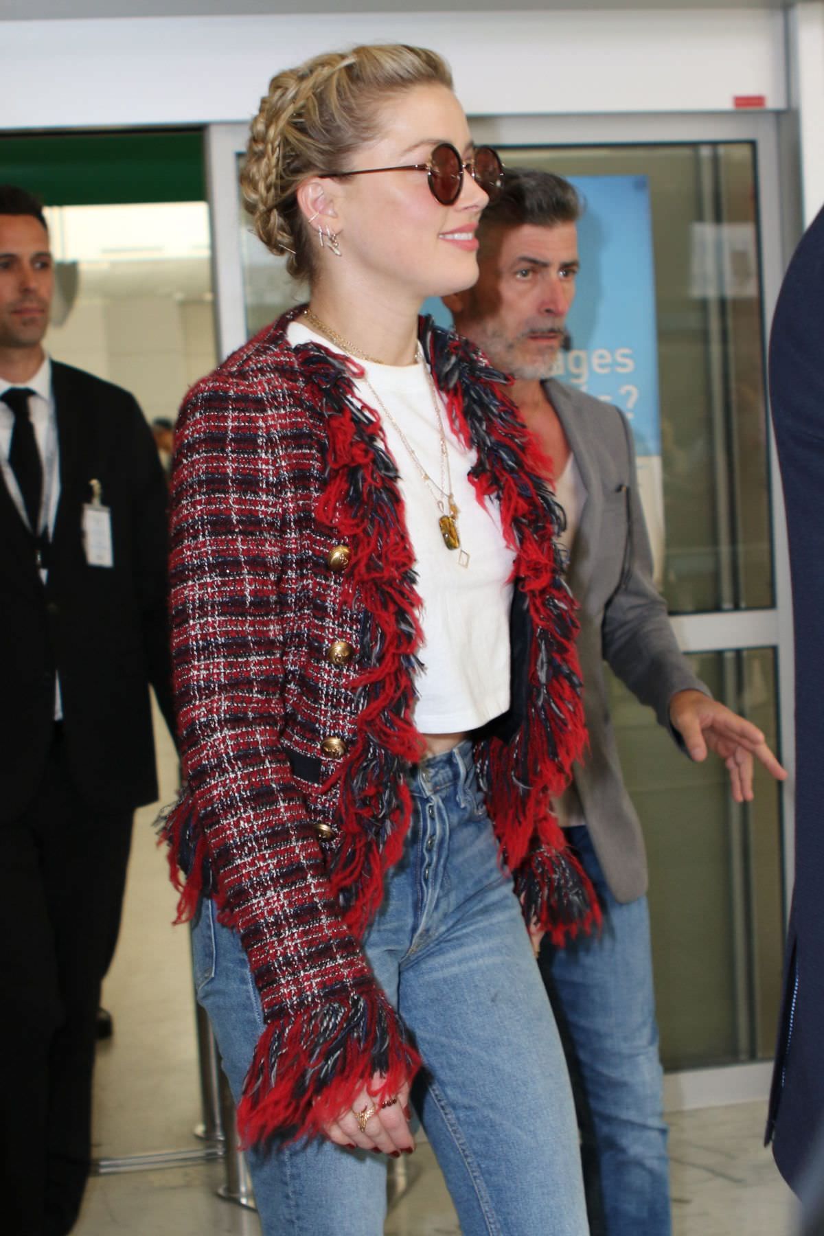 Amber Heard Arrives at 2019 Cannes film festival