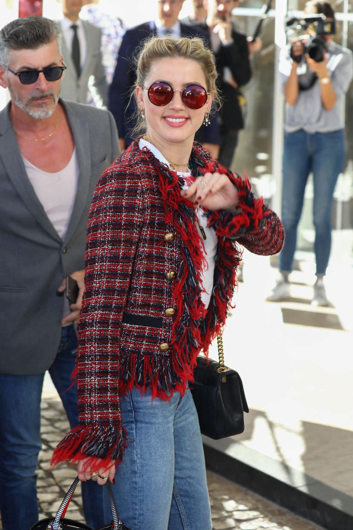 Amber Heard Arrives at 2019 Cannes film festival