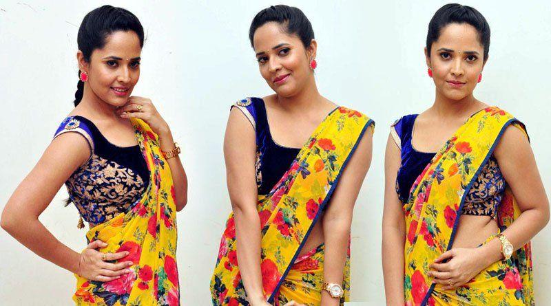 Anasuya’s stunning look in saree Latest Photos