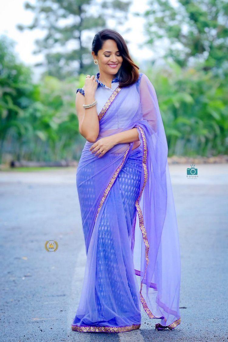 Anchor Anasuya Latest Saree Photo Stills