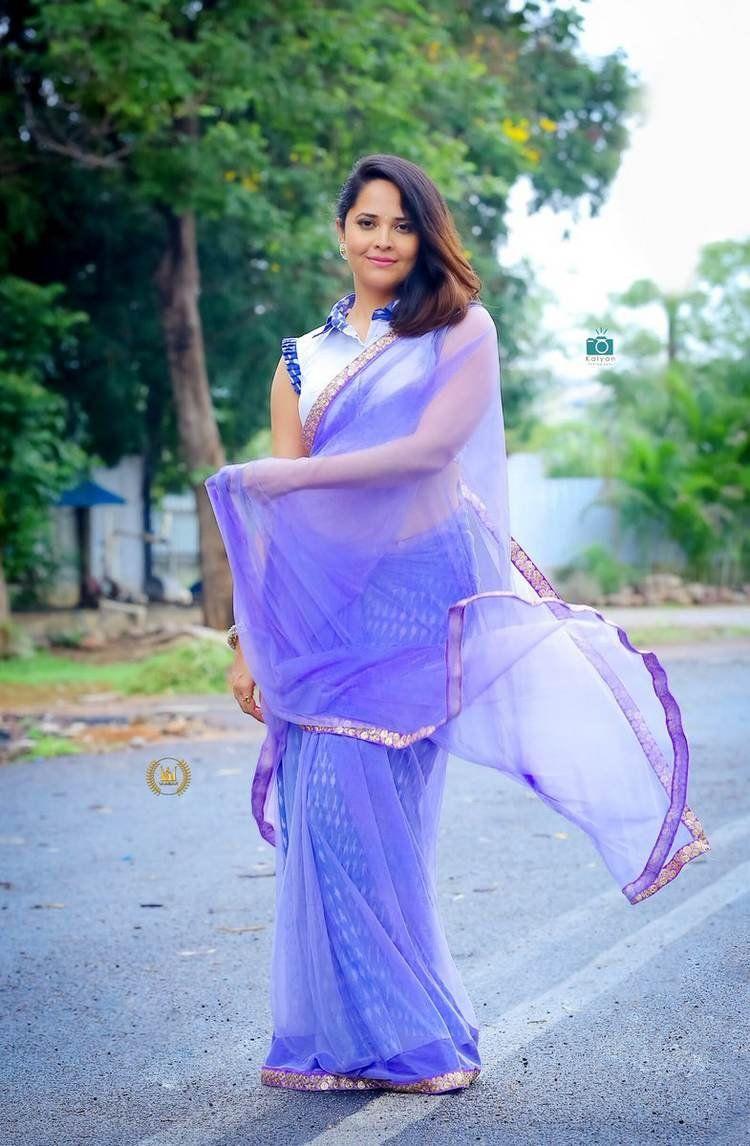 Anchor Anasuya Latest Saree Photo Stills