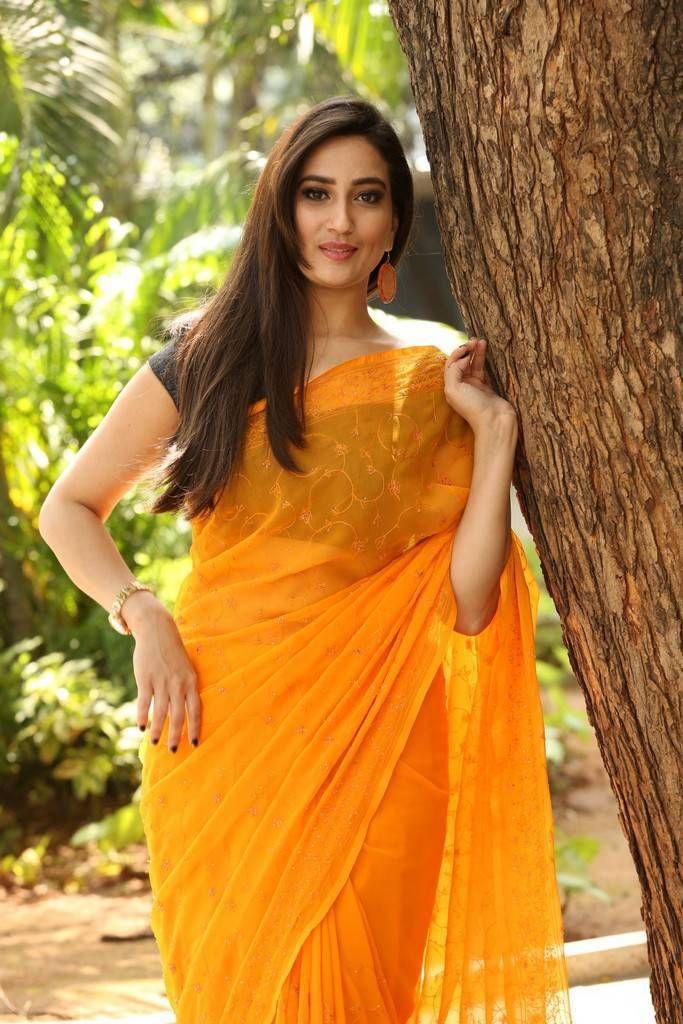 Anchor Manjusha Latest Saree 2017 Photo Stills