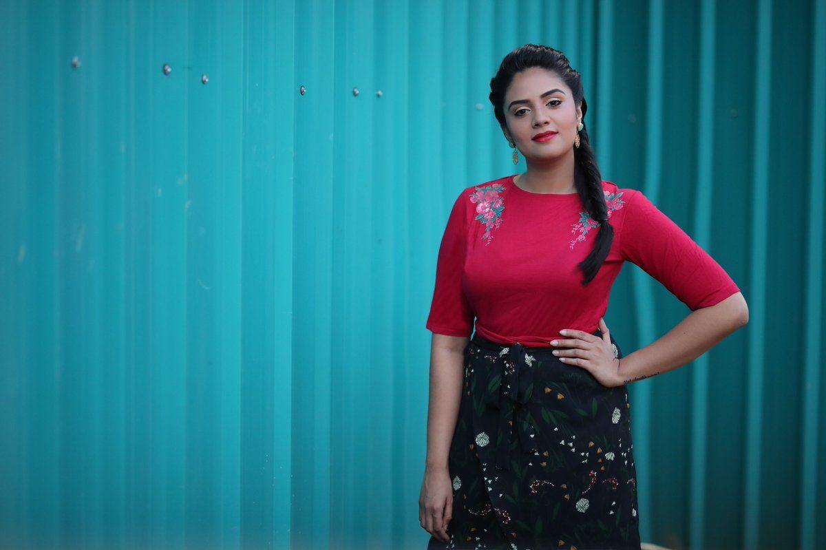 Anchor Sreemukhi Latest Stills With Cute Smile