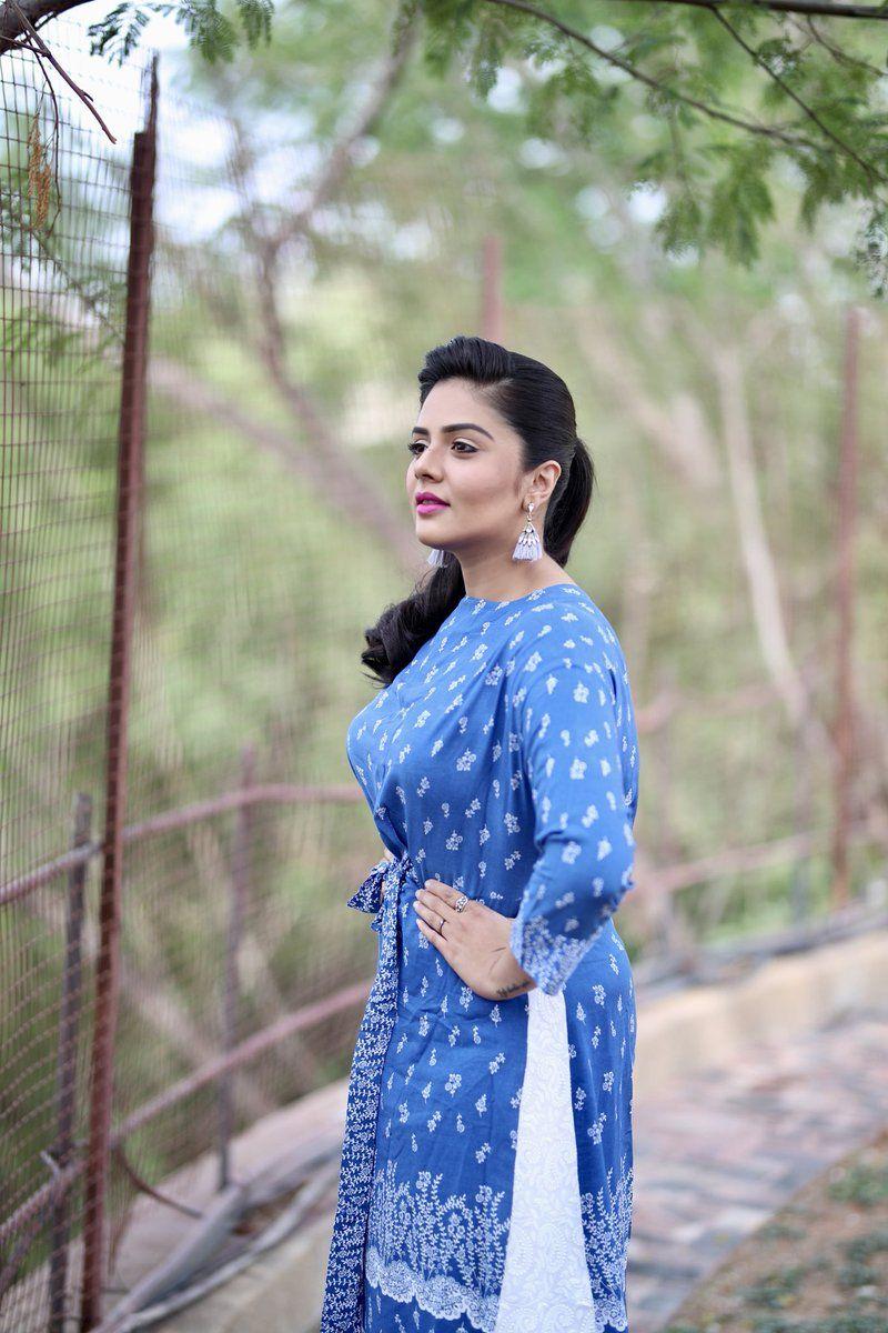 Anchor Sreemukhi Latest Stills With Cute Smile