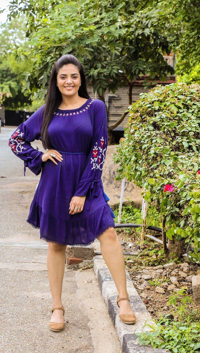 Anchor Sreemukhi Latest Stills With Cute Smile