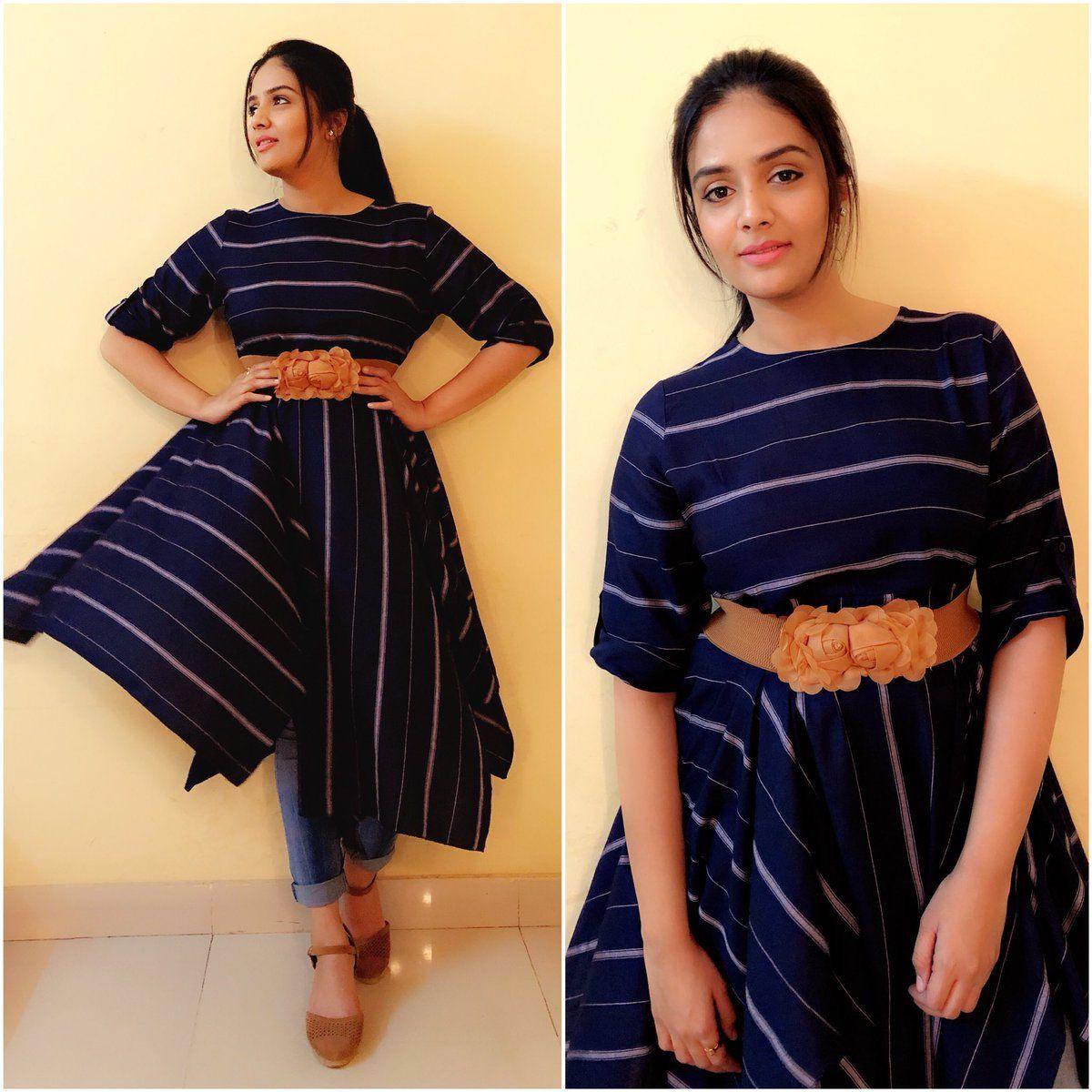 Anchor Sreemukhi Looking Adorable Photoshoot Stills