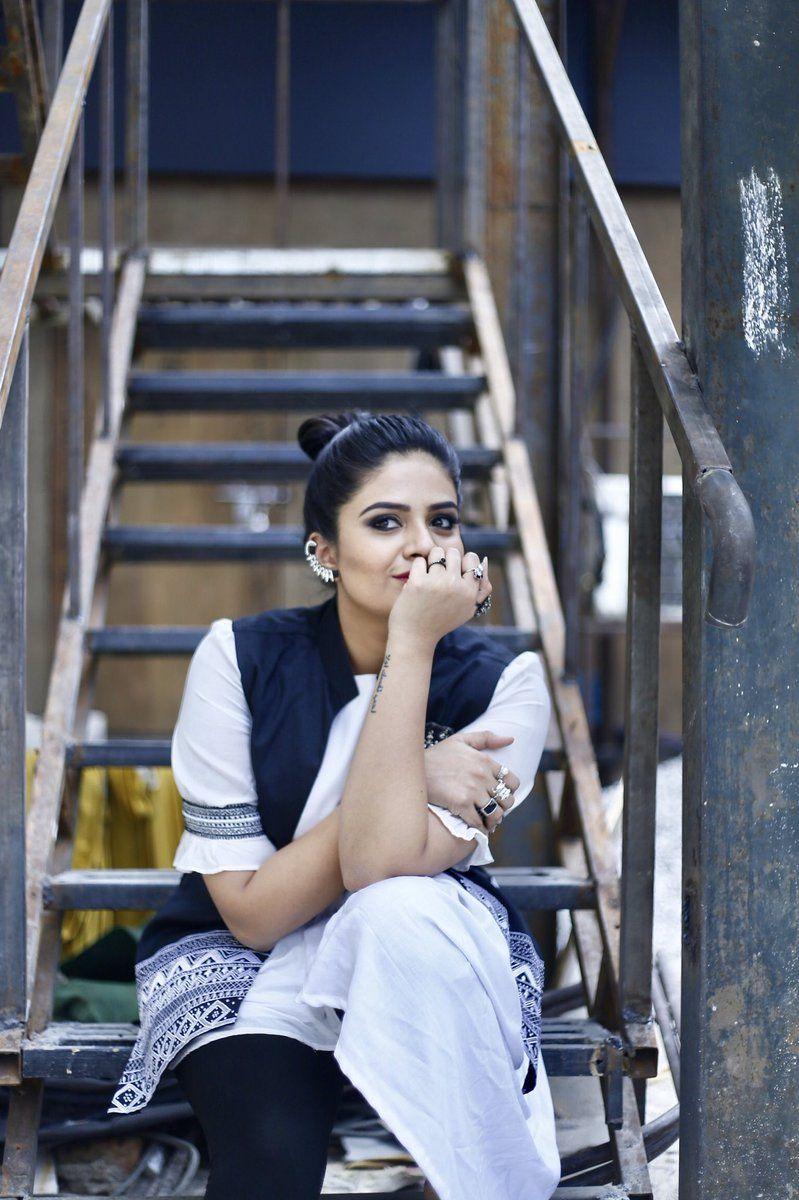 Anchor Sreemukhi Looking Adorable Photoshoot Stills