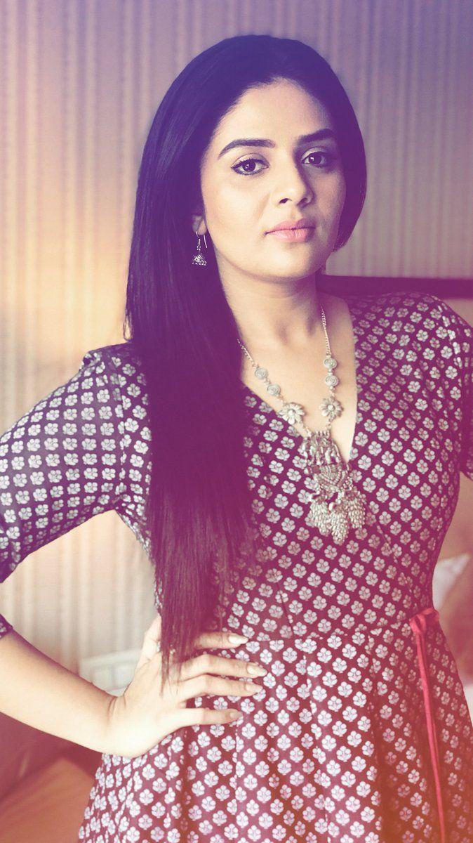 Anchor Sreemukhi Looking Adorable Photoshoot Stills