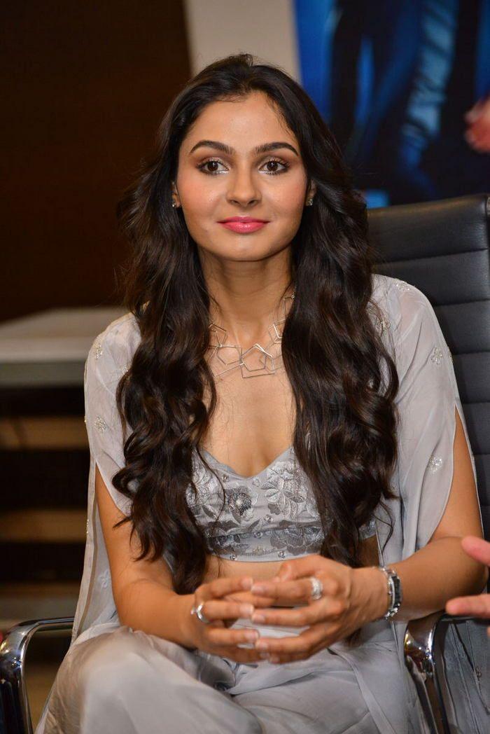 Andrea Jermaiah Stills at Viswaroopam 2 Movie Pre Release