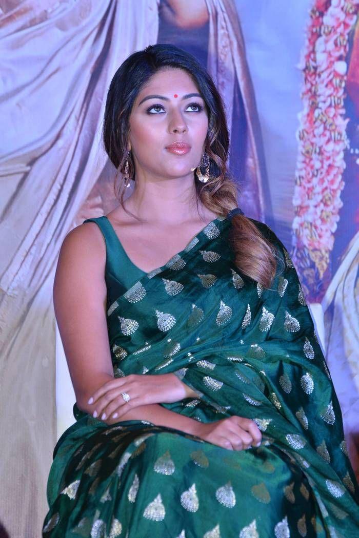 Anu Emmanuel looking gorgeous at the Sailaja Reddy Alludu Success Meet