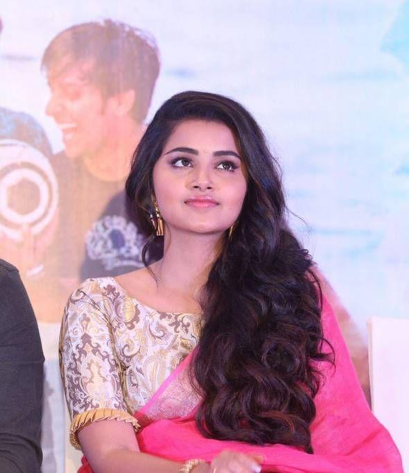 Anupama Parameswaran Latest Pink Saree Photo Stills