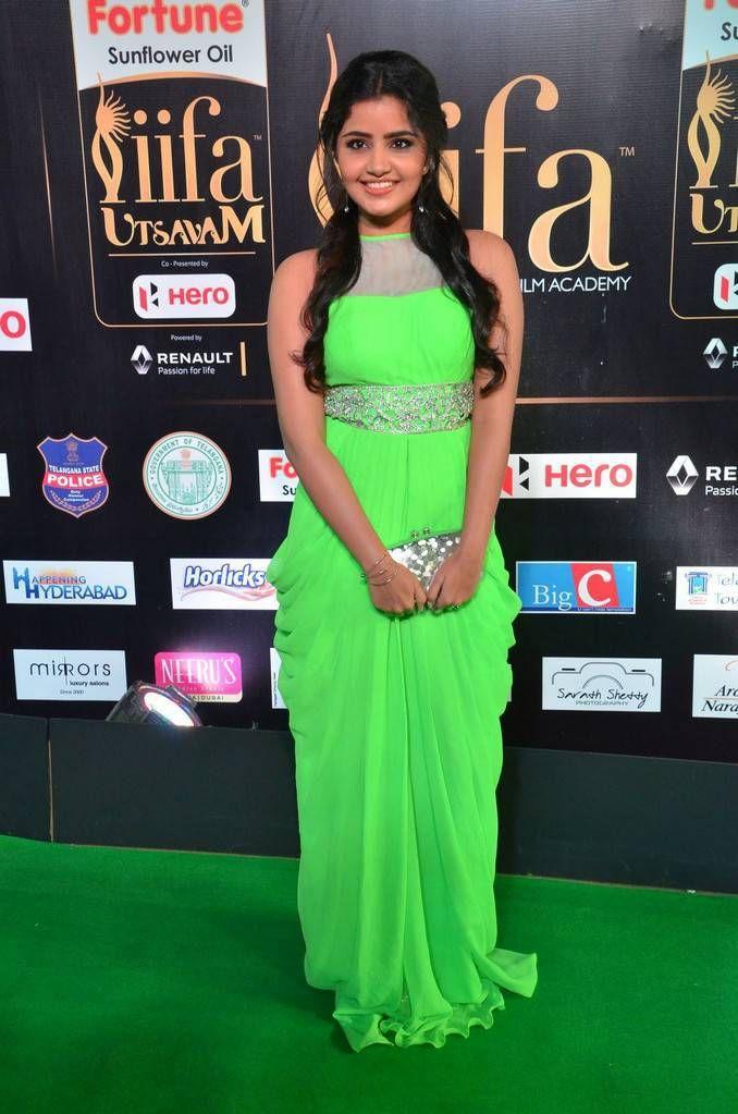 Anupama Parameswaran Stills At IIFA Awards 2017