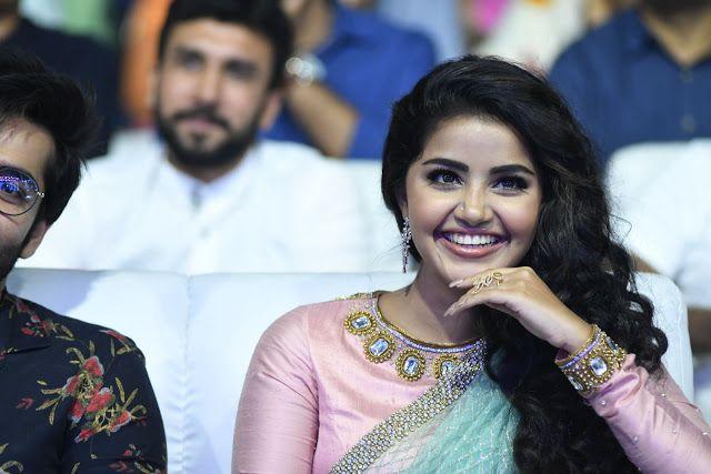 Anupama Parameswaran Stills At Vunnadi Okate Zindagi Movie Audio Launch