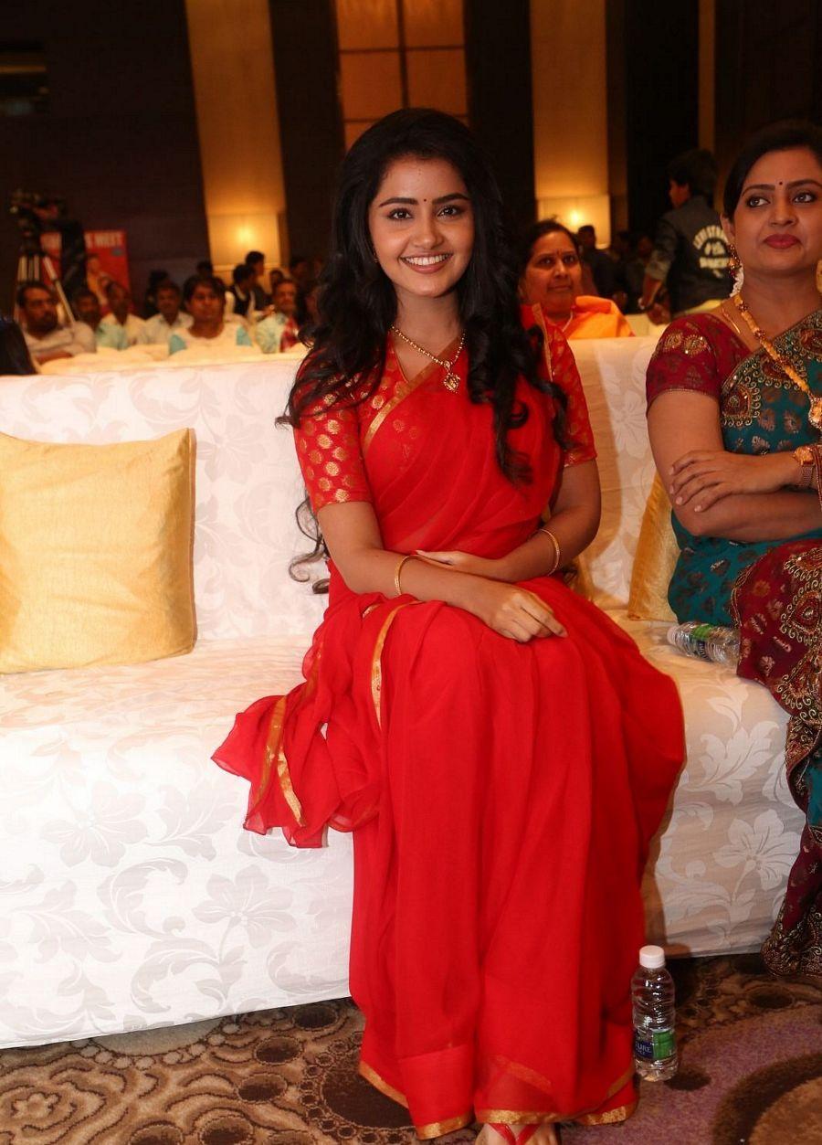 Anupama Parameswaran Stills at Shatamana Bhavathi Success Meet