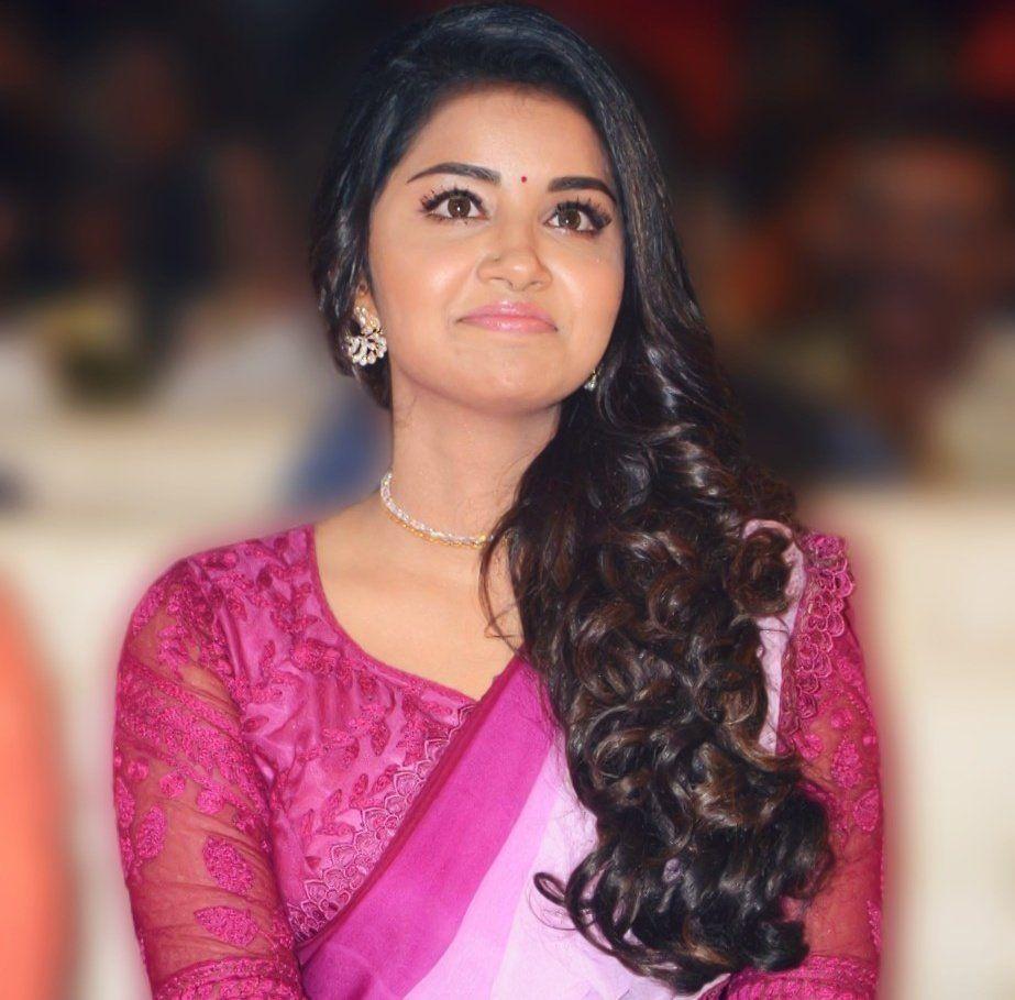 Anupama Parameswaran at Krishnarjuna Yudham Movie Pre Release Event