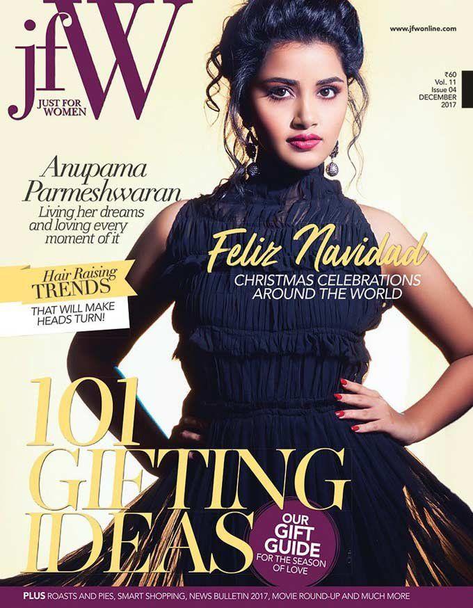 Anupama Parameswaran poses for JFW Magazine