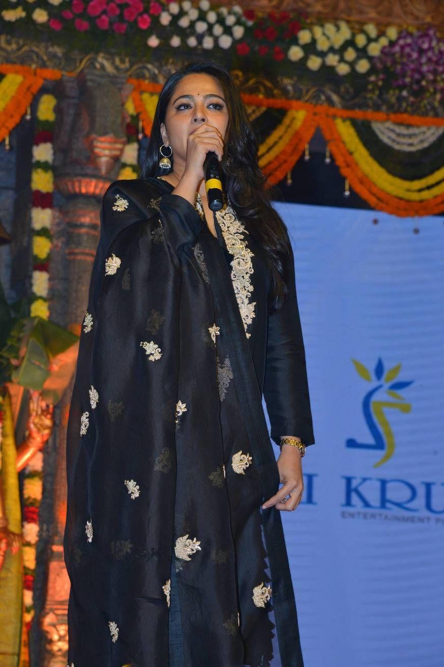 Anushka Latest Stills At Om Namo Venkatesaya Movie Audio Launch