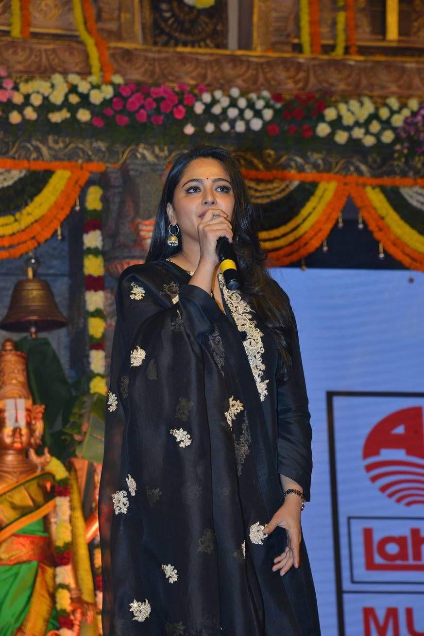 Anushka Latest Stills At Om Namo Venkatesaya Movie Audio Launch