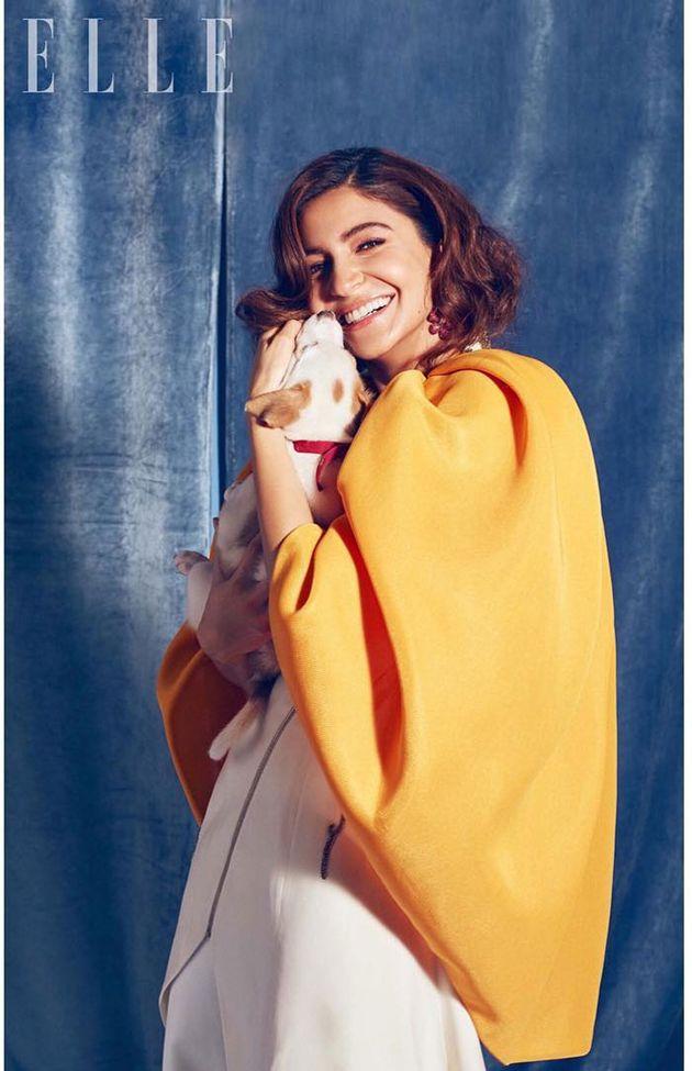 Anushka Sharma Photo Shoot For Elle Pics