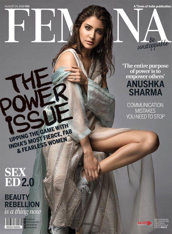 Anushka Sharma poses for Femina Photoshoot Stills