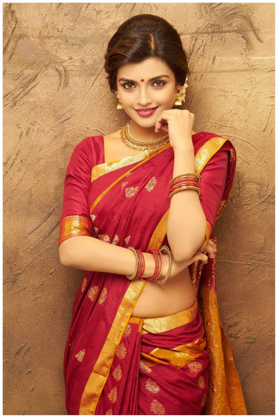 Ashna Zaveri Saree Photos