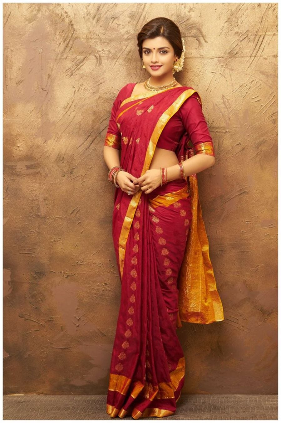 Ashna Zaveri Saree Photos