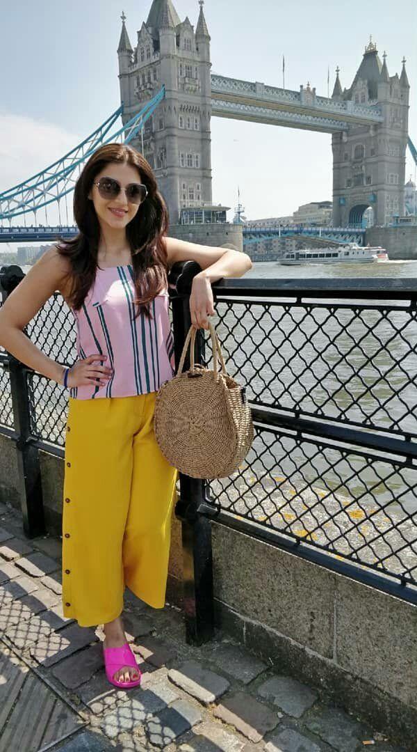 Beautiful Mehreen Kaur Chilling At London Photos