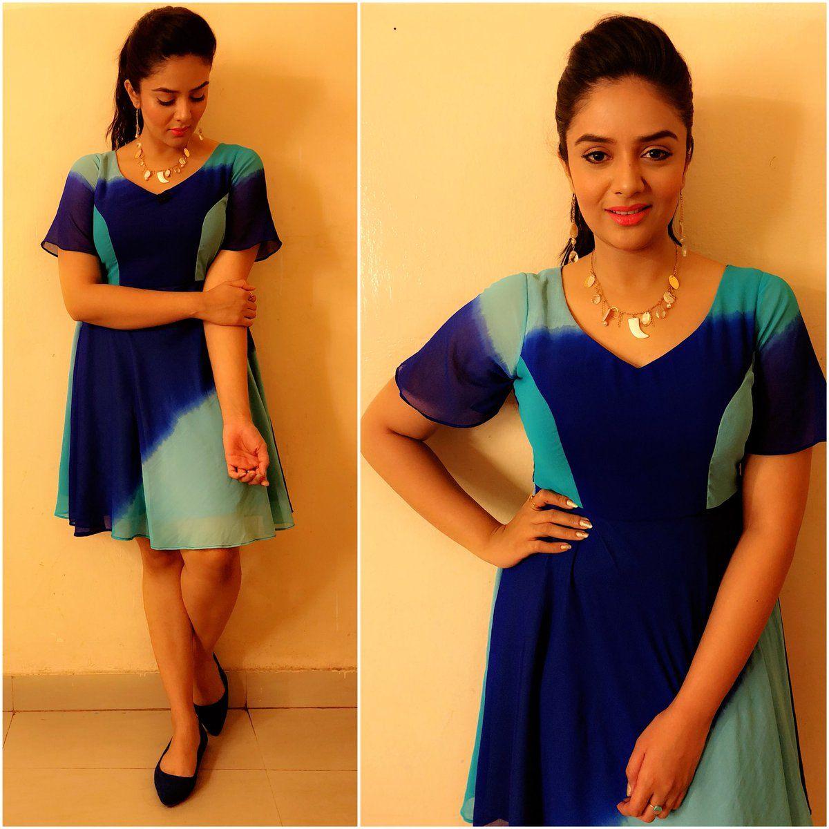 Beauty Actress/Anchor Sreemukhi Looks Super Unseen Photos