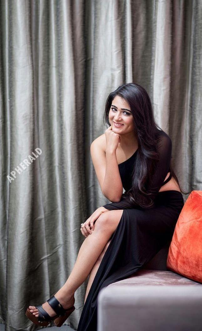 Beauty in Black Shalini Pandey Latest Photoshoot Stills