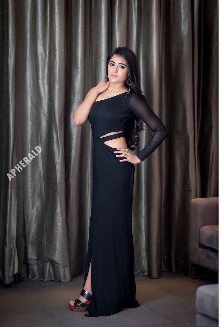 Beauty in Black Shalini Pandey Latest Photoshoot Stills