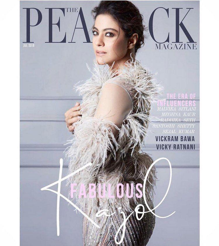 Beauty queen Kajol poses for Peacock Magazine Photoshoot Stills