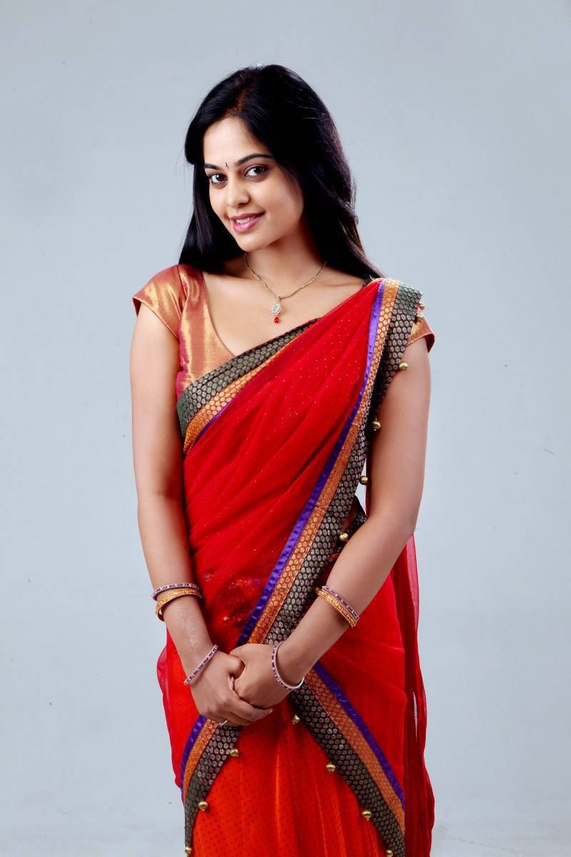 Bindu Madhavi in Half Saree Photos