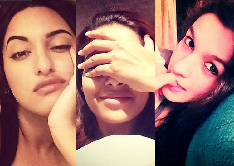 Bollywood Actresses Early Morning Selfies Photos