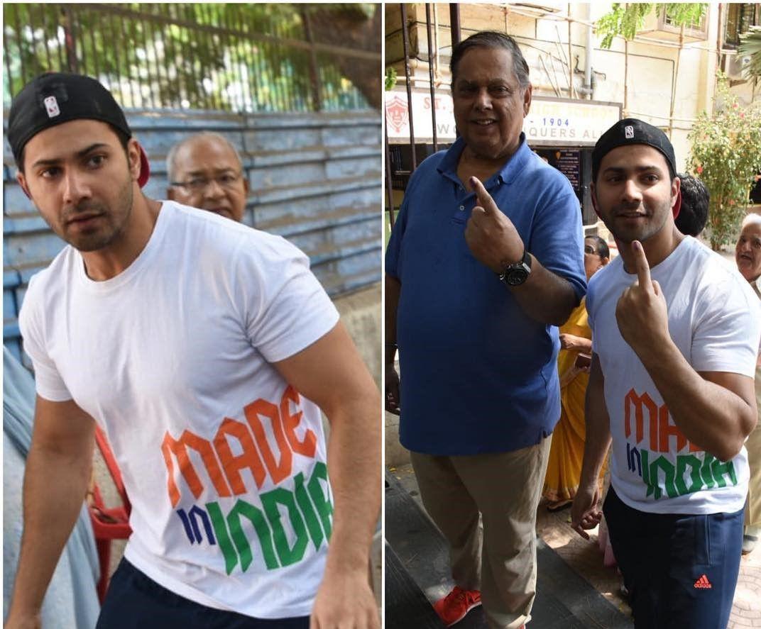 Bollywood actors Voting