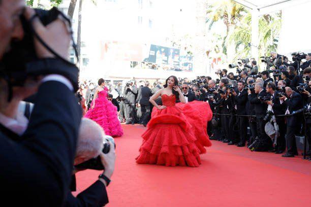 Cannes Queen Aishwarya Rai On the Red Carpet Day 2