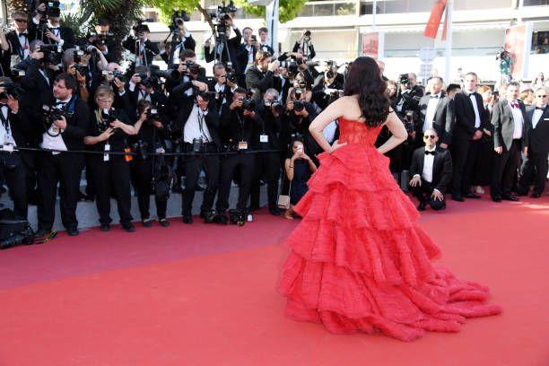 Cannes Queen Aishwarya Rai On the Red Carpet Day 2